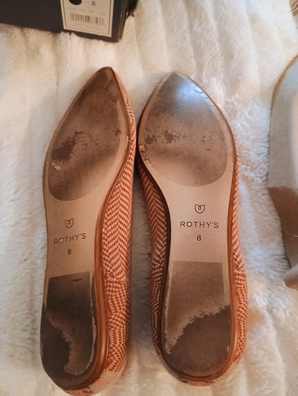EUC Rothy's Merino Pointed Flats - Picture 3 of 6